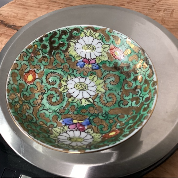 Vintage - Japanese Porcelain Wares - Small Bowl - Decorated in Hong Kong - Rare - Picture 10 of 10